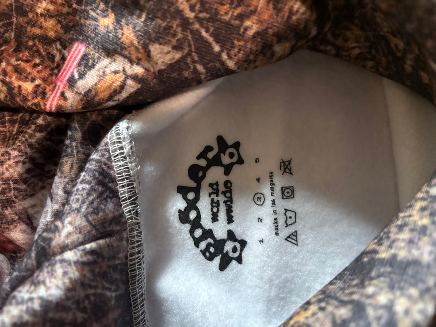 Sp5der X RealTree hoodie