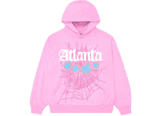 Sp5der Hoodie Atlanta Pink