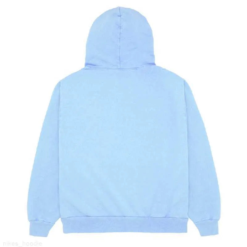 Sp5der Hoodie 'Sky Blue'